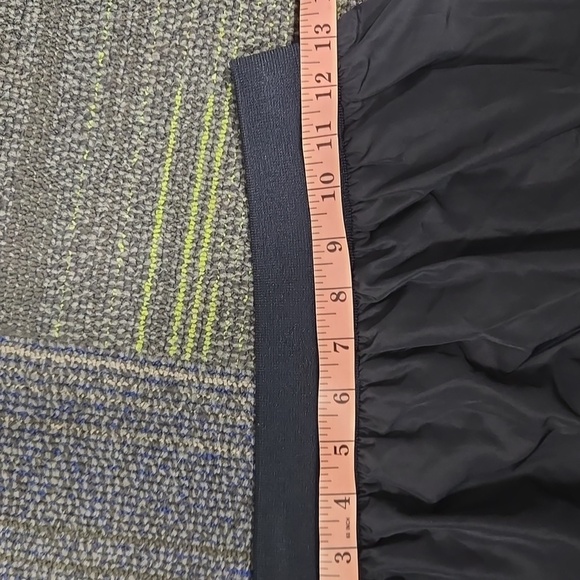 COS-Elastic Waist & Pockets Midi 100% Polyester Navy Skirt-Size 2 - Picture 11 of 12